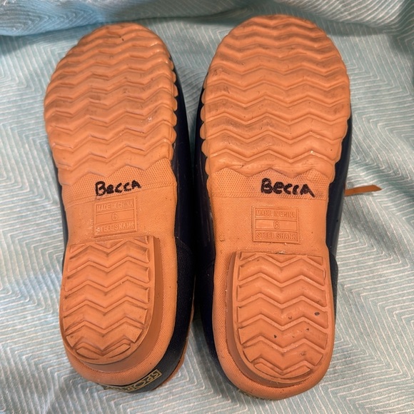 Sporto Ellen Duck Rain Shoes snow winter Brown tan size 6 - Picture 13 of 16